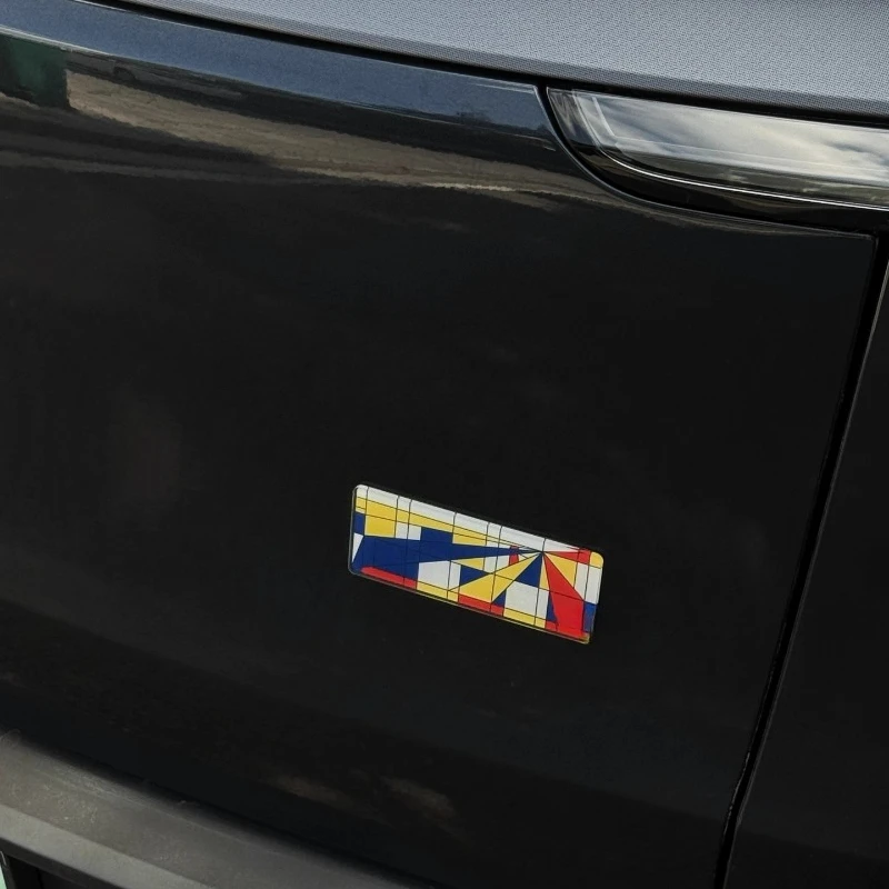 

Suitable for Tesla rear trim sticker Model 3/Y logo modification sticker badge