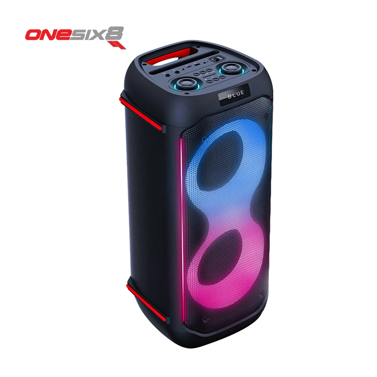Portable RGB LED Light Badio Speaker 2024 Hot Selling CAIXA De SOM with Fancy LED Light for Mobile Phone for Outdoor Party