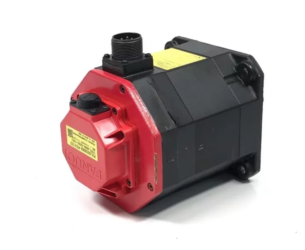 A06B-0233-B100 Fanuc محرك سيرفو يعمل بالتيار المتردد تم اختباره بشكل جيد A06B 0233 B100 #4
