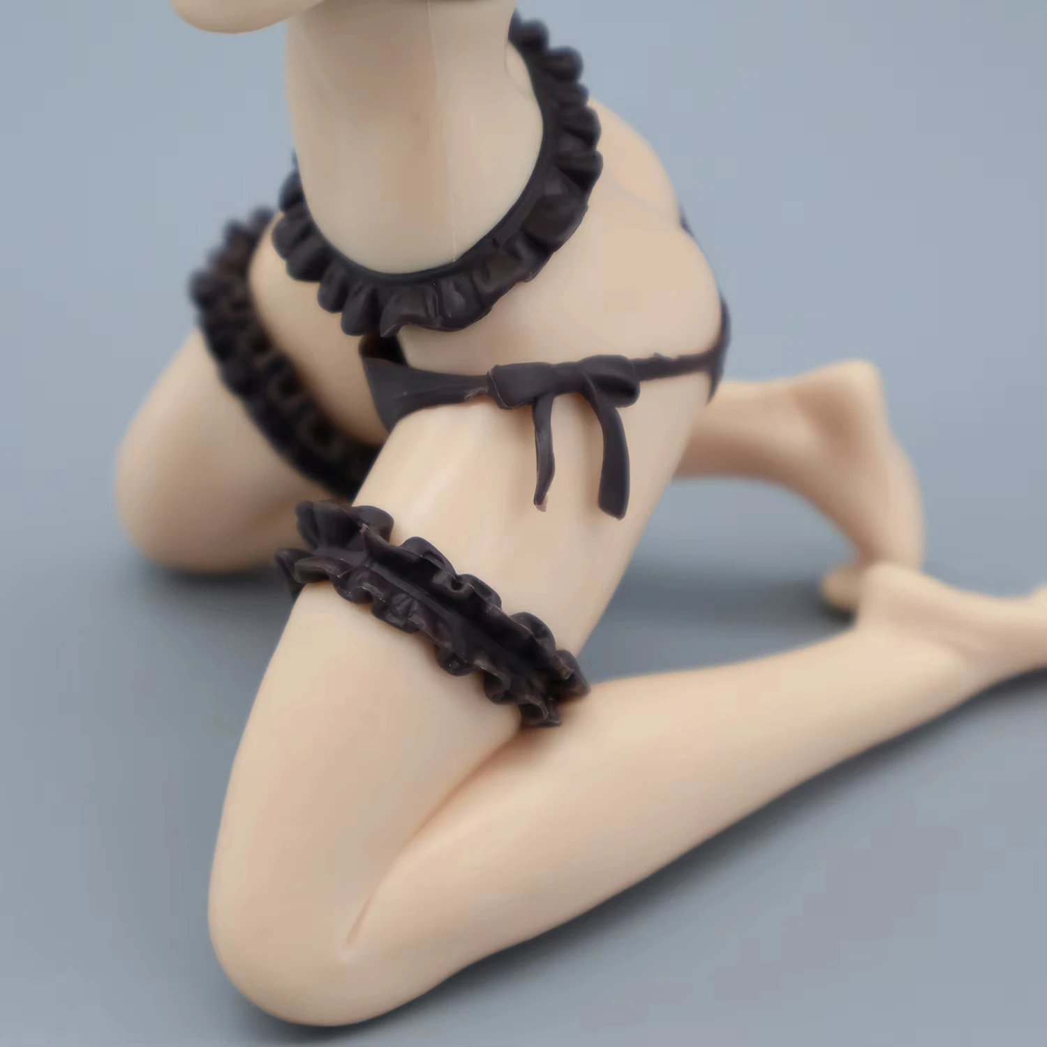 Rosa 15cm ayaka-chan 1/6 escala anime figura de ação pvc hentai coleção boneca modelo brinquedo presente rugido posando na frente do espelho