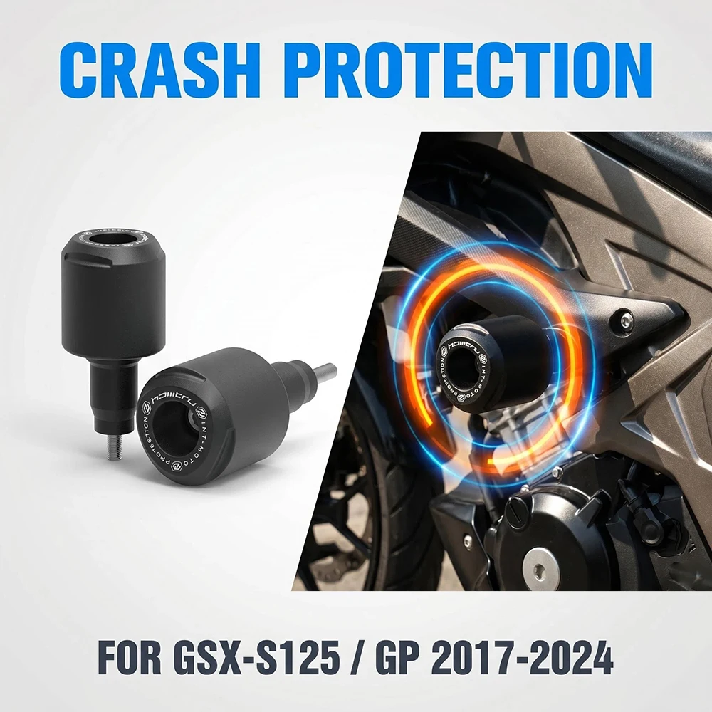Motorrad-Sturzschutz für Suzuki GSX-S125 GP 2017-2024 Motorschutz-Sturzspulen