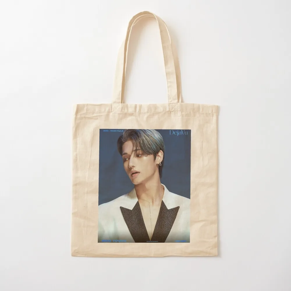 

Ateez Wooyoung Tote Bag Shopper handbag great bag Fabric bag Canvas Tote