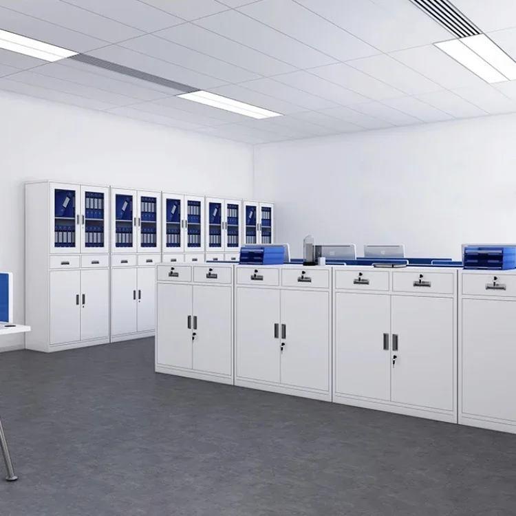 2026 Large - Capacity Steel Document Cabinet with Dividers for Organized Storage of Office Files