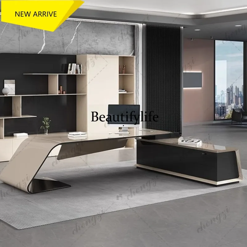 

M178 TTT Adjustable Modern Office Desks Wood Luxury Corner Gaming Office Desks Modern Portable Mesa Para Computador Office Furni