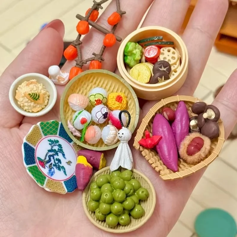 El Más Vendido, Re-Ment Original, Elegant Blossom, Escena en Miniatura de Estilo Japonés, Caja Sorpresa, Regalos Coleccionables, Juguetes