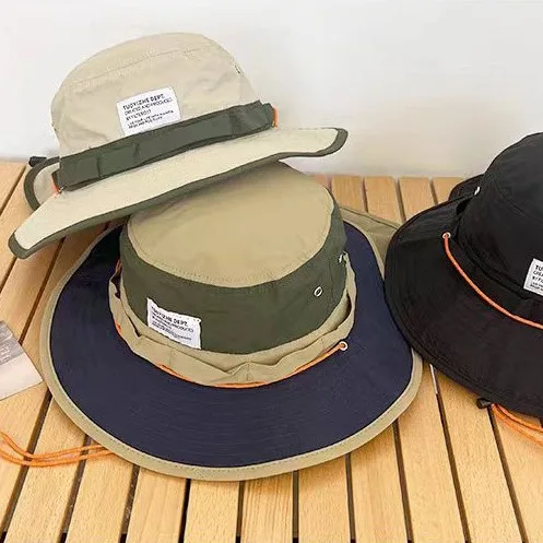 

Sun Protection Quick-Drying Bucket Hat Spring and Summer Men's and Women's Alpine Cap Leisure Vacation Bucket Hat Sun Hat