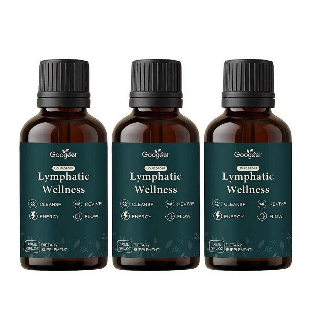 1-5Pcs Premium Brand Natural Plant Mixed Drops,Natural Plant Lymphatic Drainage Drops,For Improve Swelling Lymph Support Liquid
