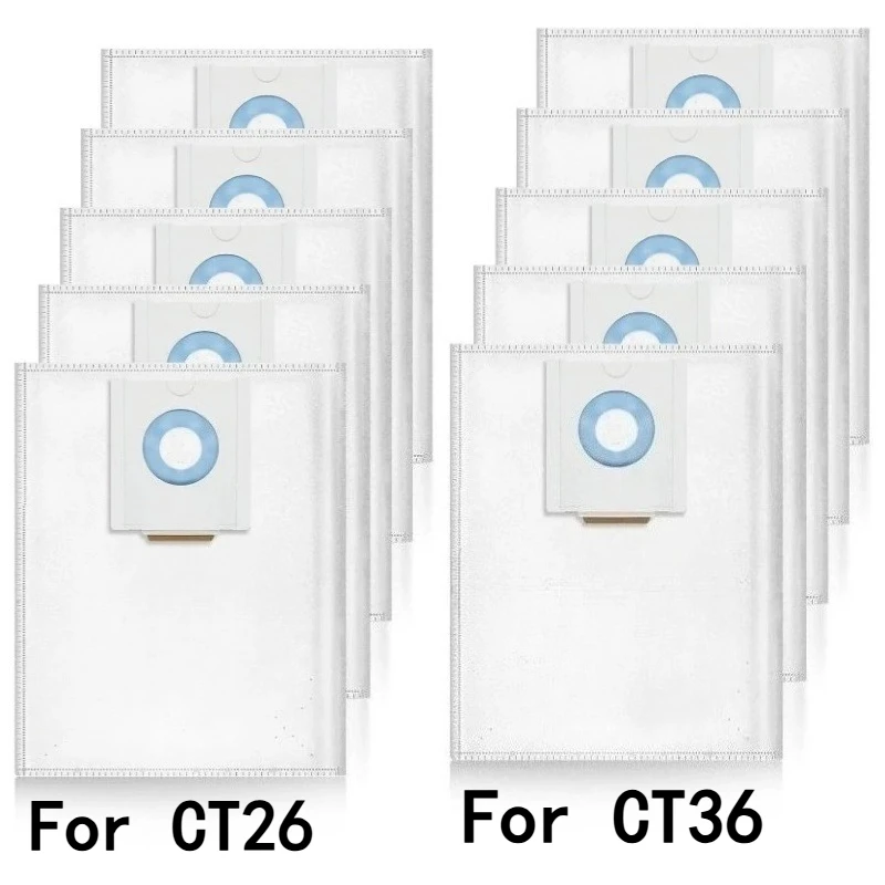 

6PCS Dust Bags For Festool CT36 CT36E CT26 CT26E Filter Replace 496186 496187 577084 Industrial HEPA Vacuum Cleaner Parts