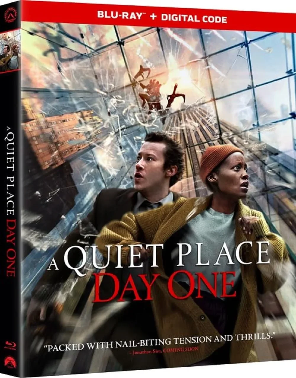 Un lugar tranquilo: Primer día (Blu-ray) Lupita Nyong'o Joseph Quinn Alex Wolff