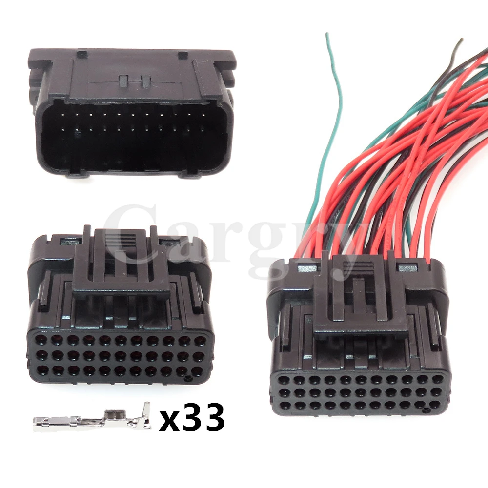 1 Set 33P 6188-4871 6189-7106 Automobile ECU Connector Auto Unsealed Socket Car Starter Male Female Cable PCB Plug