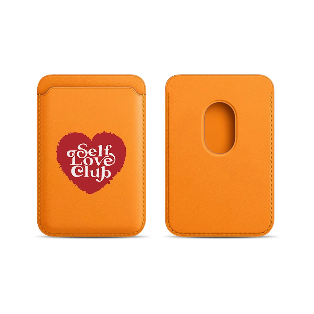 Self Love Club Leder-Kartenetui Handyhülle Kartenhalter für Magnetische Hülle Geeignet für alle iPhone Magsafe Karten-Handy-Rückseiten-Taschen – Detail 10