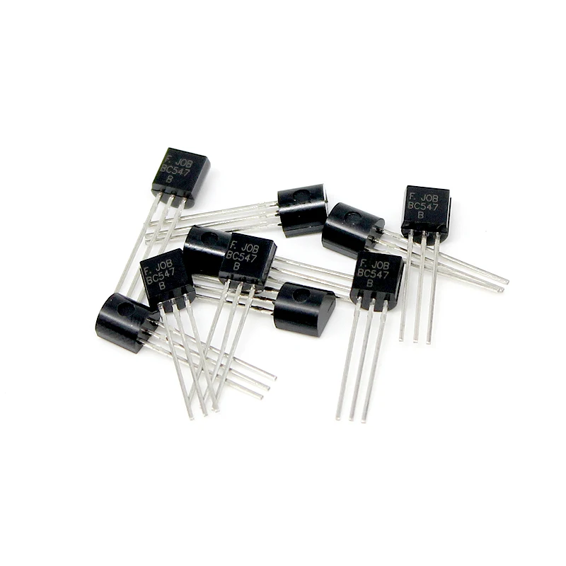 50Pcs BC547 Transistor 45V 100mA Versterker Transistors Kit Silicon Npn To-92 Bjt Triode Transistor Set In voorraad