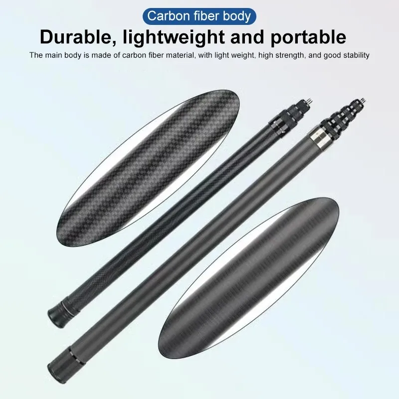 3M Carbon Fiber Scalable Monopod Extended Edition Invisible Selfie Stick For Insta360 X3 X2 For Go Pro 9 10 11 12 Stick Tripod