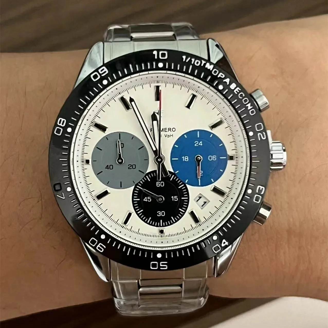 Business Leisure Sports Quartz Watch High-quality Stainless Steel Strap Multifunctional Timing Code Luxury Classic Men's Watch