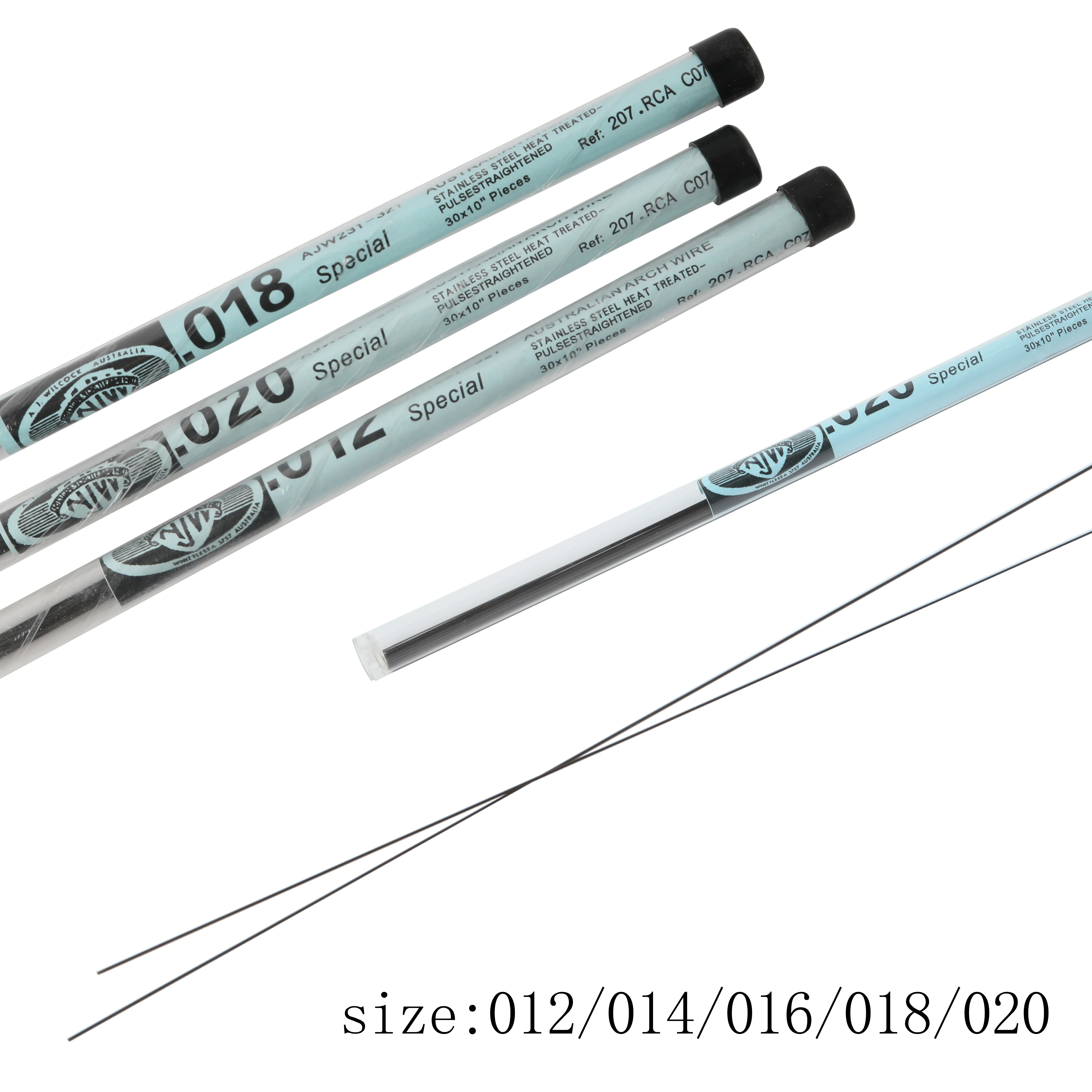 

30pcs High Quality Dental Orthodontic Australian Wire Cylinder Round Archwire Spool Straight Form Supplies Australian Wire RolCE