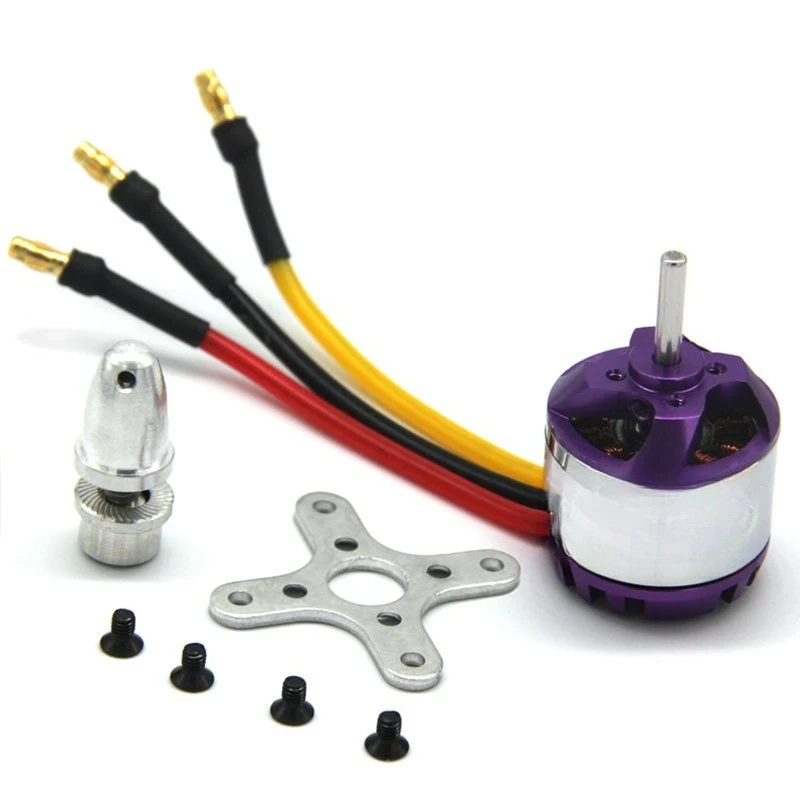 D2830 Brushless Motor 850KV 1000KV 1300KV Power Drive Part For Fixed Wing RC Aircraft Flight Equipment