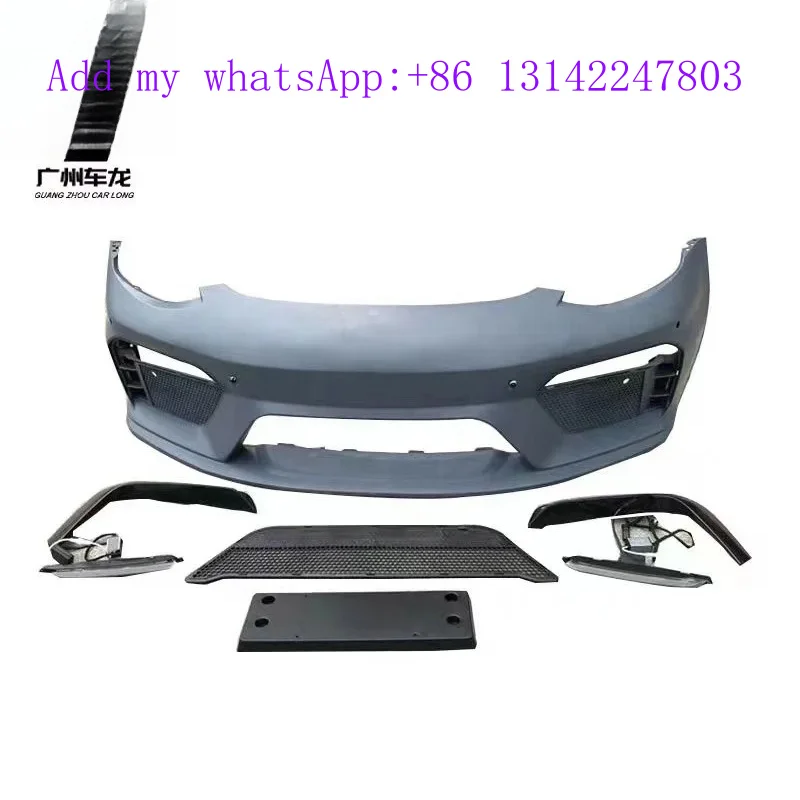 

New Design Car Bodykit for Model 3 2018-2022 Modified GT4 Front Bumper Assembly Car Bumpers
