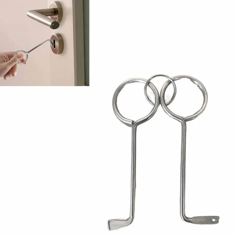 

Универсальный динамометрический ключ, 2/4 шт., портативный инструмент для разблокировки дверей, наружного использования, когда ключи отotten для разблокировки забытого