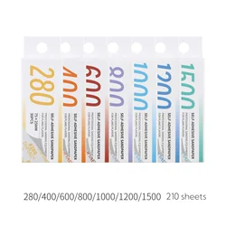 DSPIAE XSP Combination of Self-Adhesive Sandpapers for Model Making Gundam Hobby DIY Tool