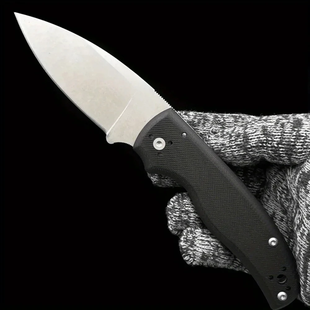 1PC C-229 Shaman Ball Bearing Folding Knife G10/ Linen Handle Outdoor Camping Tactical Multifunctional Knife Hunting Jackknife