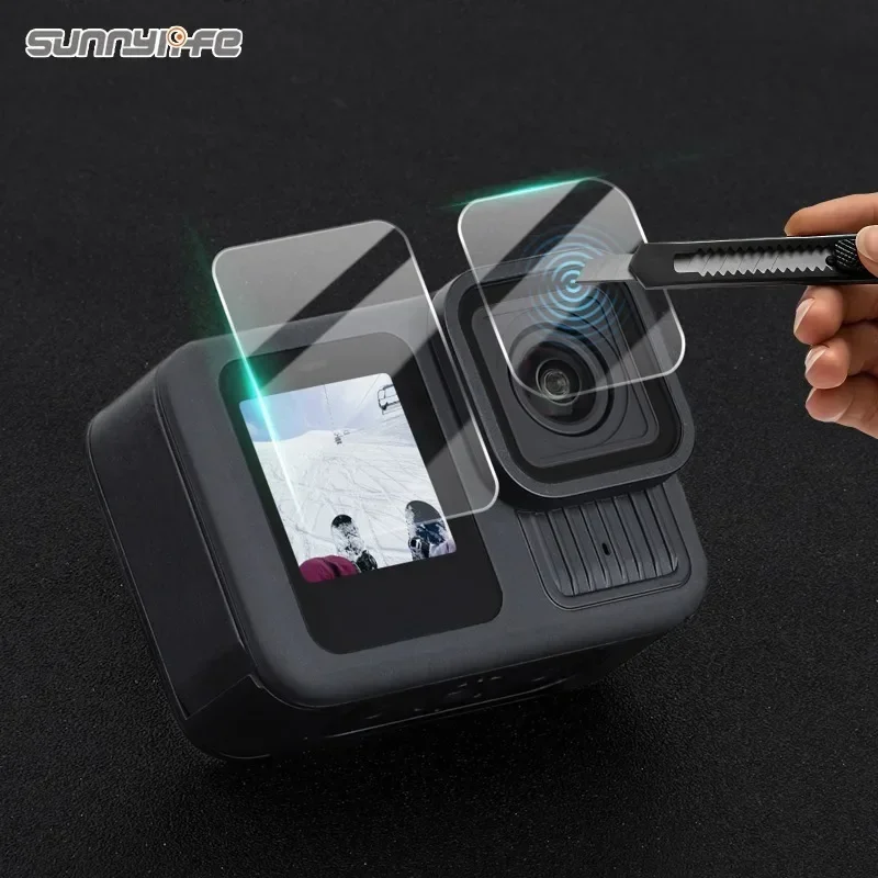 

Tempered Glass Film Screen Lens Protector HD Clear Protective Film Scratch-proof Accessories for GoPro Hero 13 Black