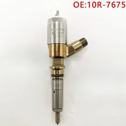 For 10R-7675 10R7675 32F61-00062 326-4700 3264700 fuel injector for Caterpillar excavator engine CAT 320D 321D 323D C6 C6.4