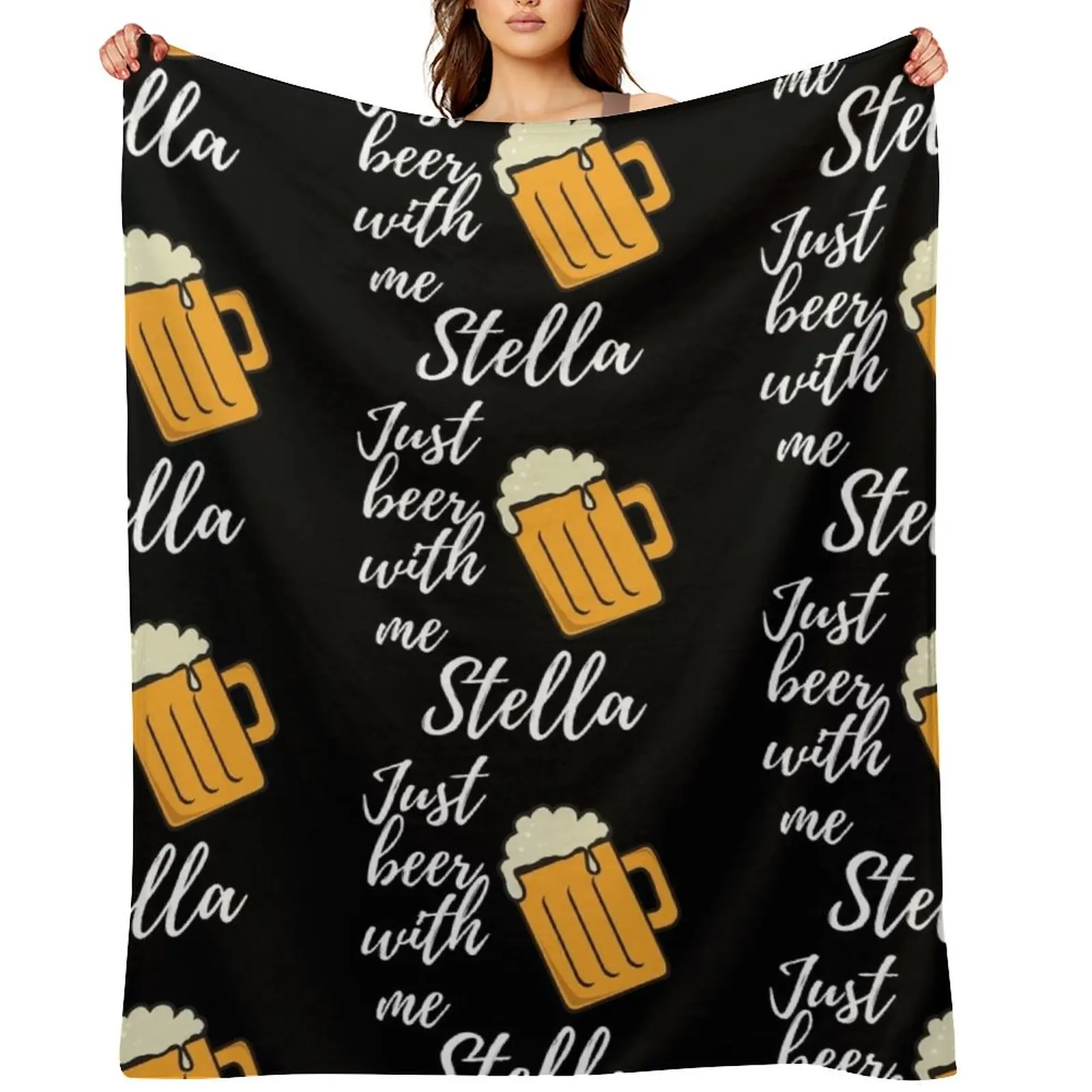 

Stella Artios Throw Blanket Summer Beddings Flannel Fabric Bed linens Blankets