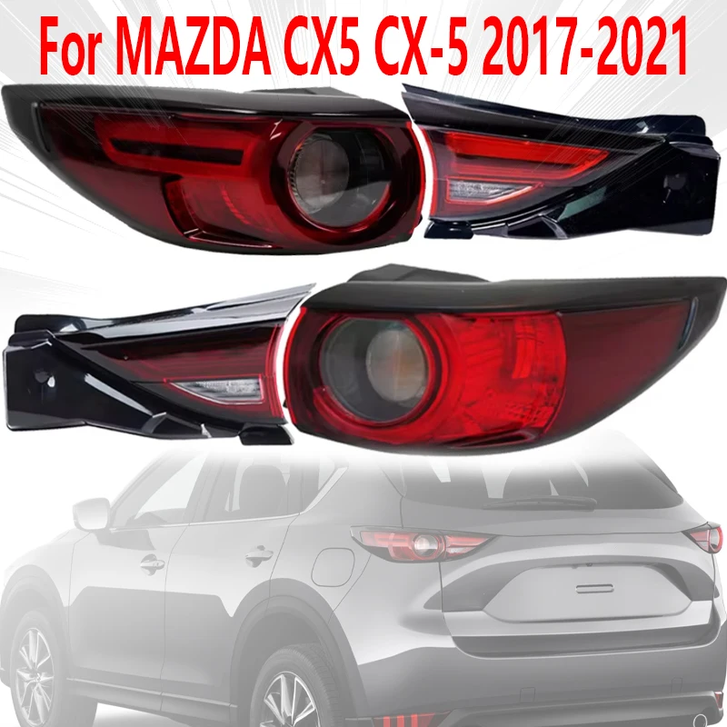 

Auto Parts Rear Bumper Headlight Reversing Light Turn Signal For MAZDA CX5 CX-5 2017 2018-2021 Car Rear Tail Light Assembly