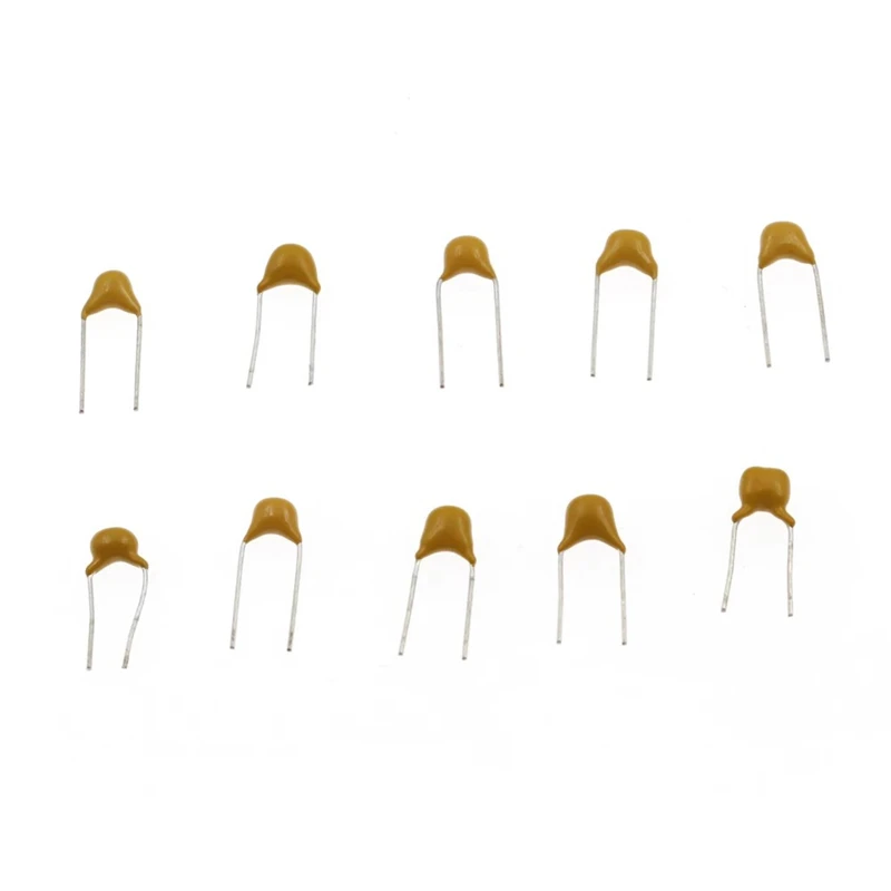 500PCS monolithic capacitor 10 specifications 0.1-10uF/154224 334 474 105 475 plug-in