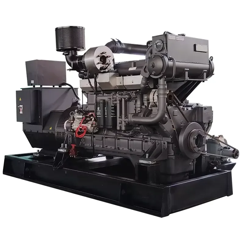 150kw Marine Diesel Generator Set Yacht Boat Power Supply Small Standby Genset for Ship Industrial Commercial Use