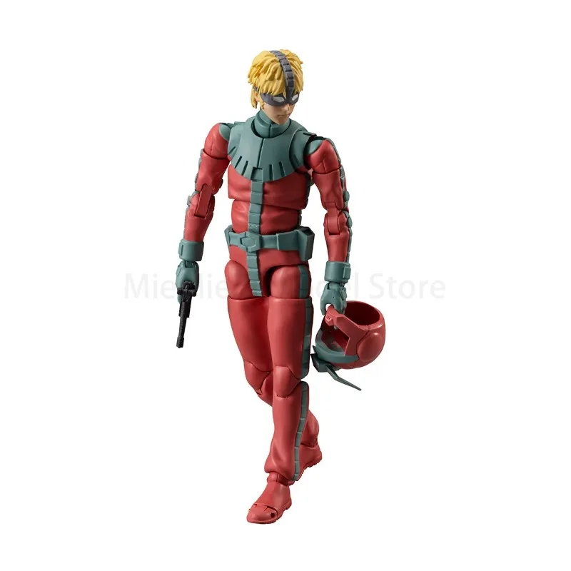 أكشن/دمى MegaHouse الأصلية الأصلية G.M.G. المجموعة 09 10 Kidou Senshi Gundam Amuro Ray Char Aznable Space Suit Ver Action