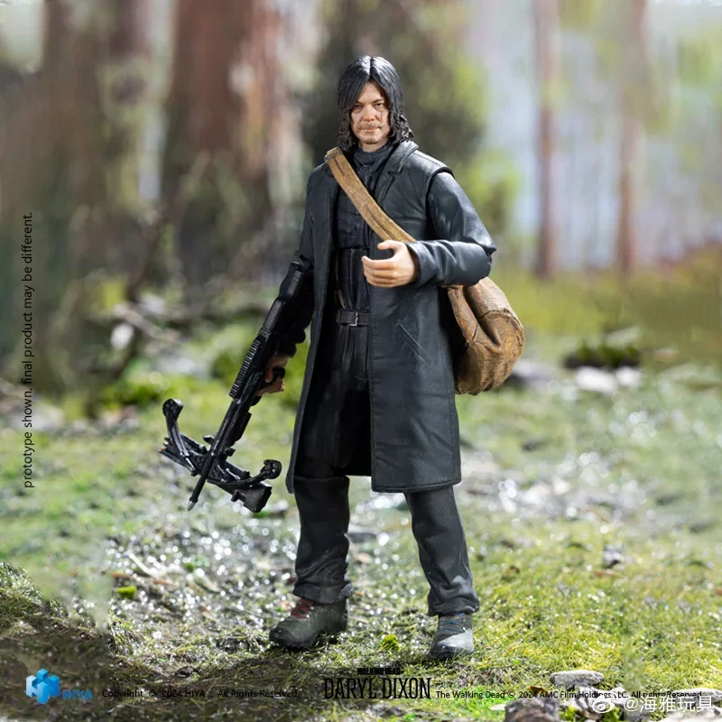 hiya-1-18-4-pouces-figurine-exquise-mini-serie-the-walking-dead-daryl-dixon-daryl-figurine-jouet