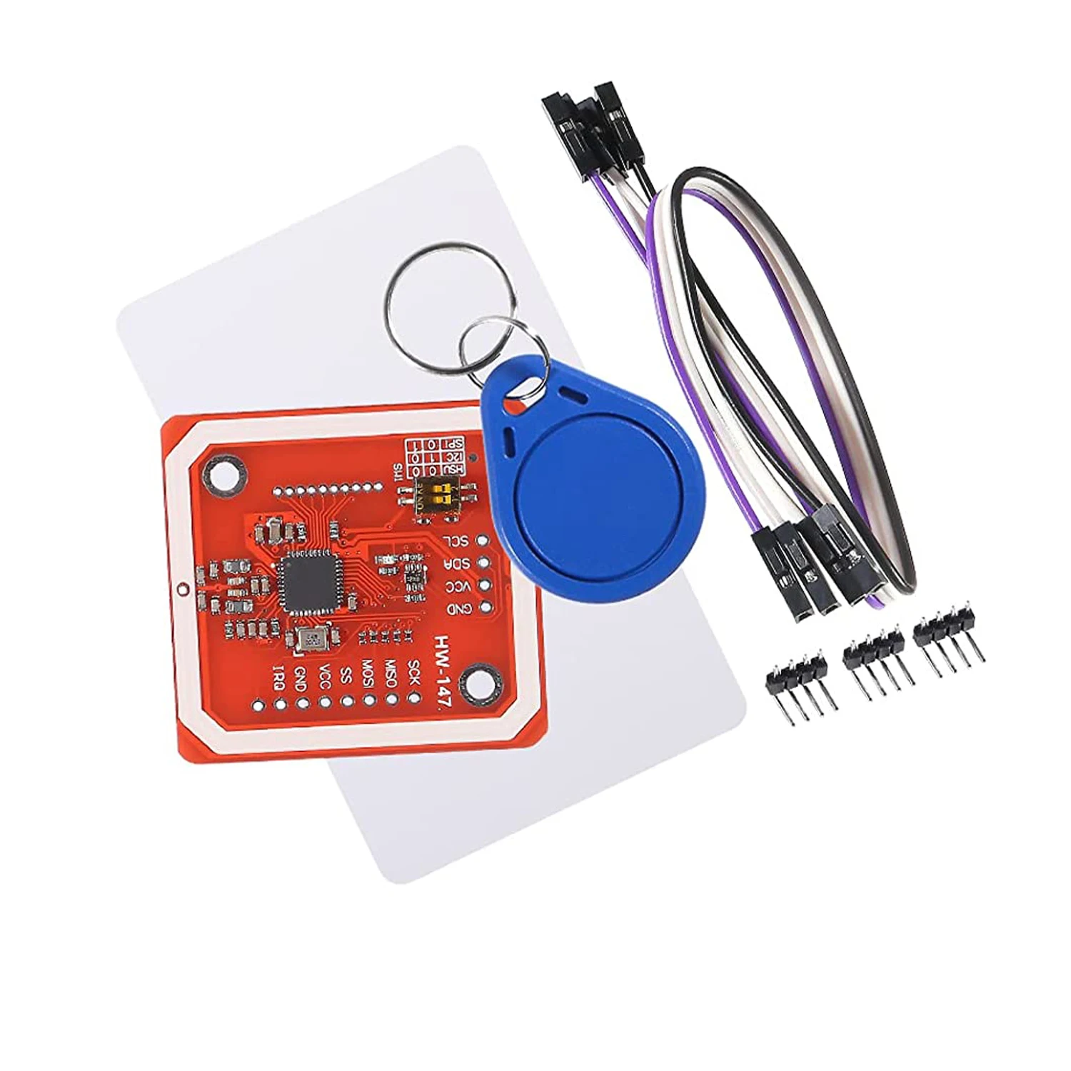 PN532 NFC NXP تتفاعل وحدة V3 عدة بالقرب من مجال الاتصالات قارئ وحدة عدة I2C SPI HSU مع S50 بطاقة بيضاء بطاقة مفتاح لراسبر #2