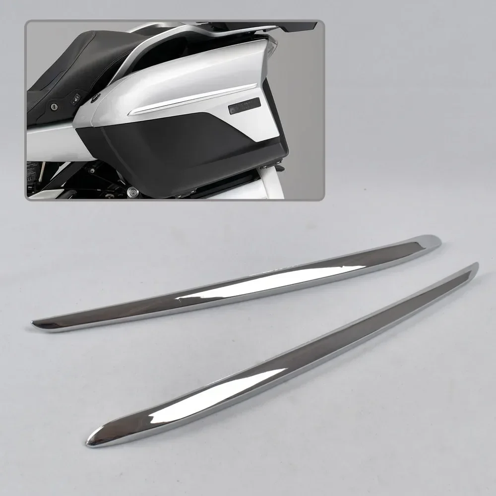 

Motorcycle Side Box Trim Strip Side Panel Storage Box Plating Trim Strip Decorative For BMW K1600GTL 2011- 2023