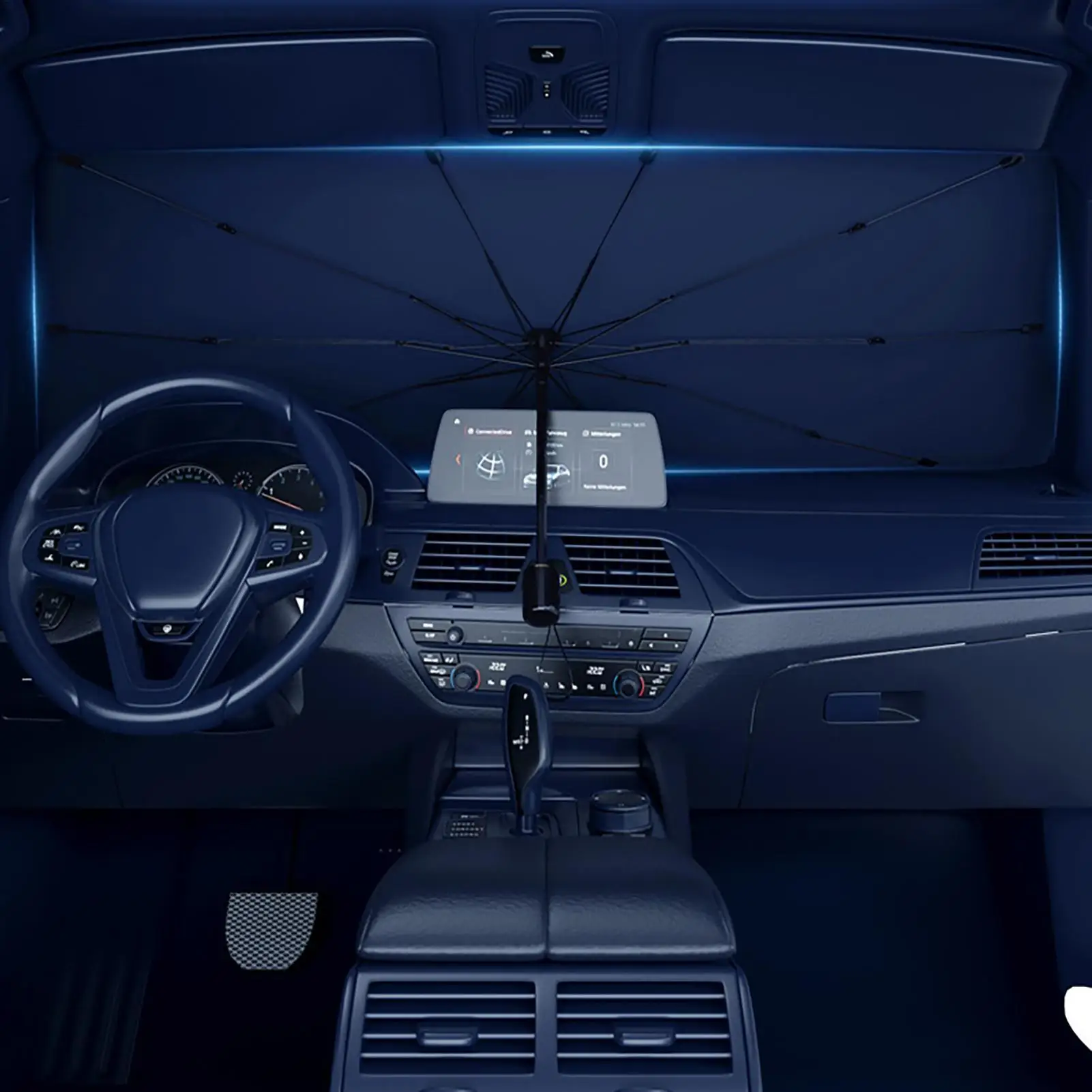 

Car Windshield Sun Shade Umbrella Foldable Car Umbrella Sunshade Cover UV Block Car Front Window Heat Insulation Protection