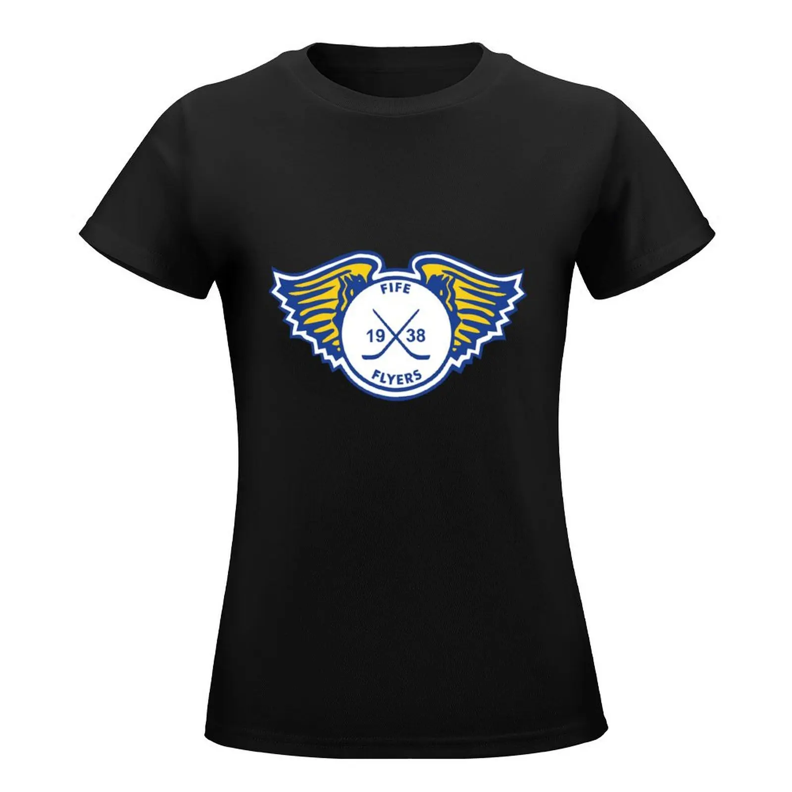 Fife Flyers hocckey T-Shirt customs design your own summer top hippie clothes t-shirt dress for Women plus size sexy