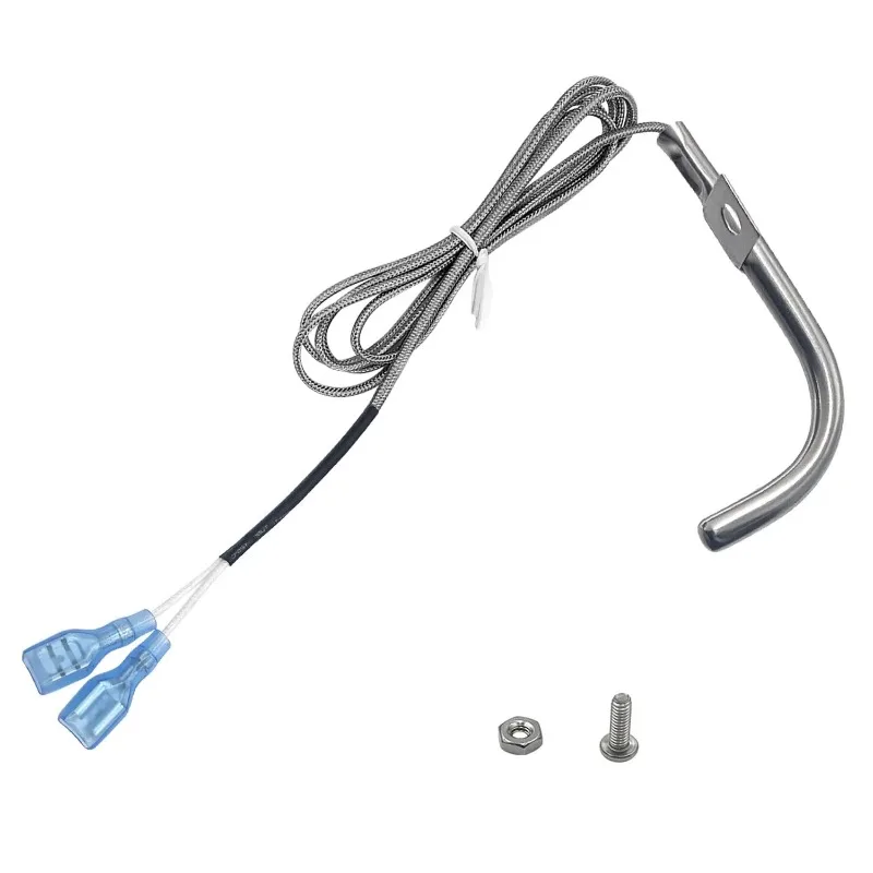 PT1000 RTD Temperature Probe Stainless Steel Sensing Rod North American Wood Pellet BBQ Smoker Replacement Sensor Parts