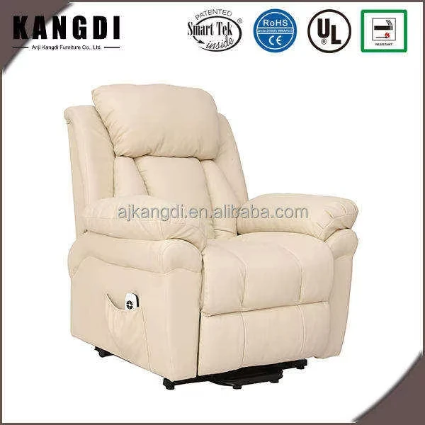 كرسي رفع كرسي كبار السن أريكة متعددة الوظائف رفع المسنين قابل للتعديل مجموعة أريكة جلدية منجدة واحدة #4