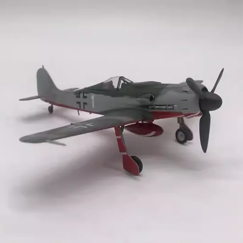 Diecast 1:72 Scale FW-190D-9 JV44 Wing 1945 Aircraft Model Simulation Finished Model Collection Gift Toys