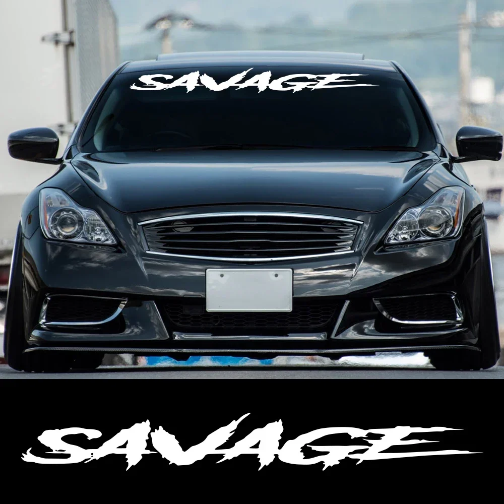 وحشية زجاج سيارة كول نمط ملصق السيارات الجسم النافذة الخلفية ديكور ذاتي الصنع بولي كلوريد الفينيل الفينيل فيلم العالمي ملصق سيارة ضبط الملحقات #2