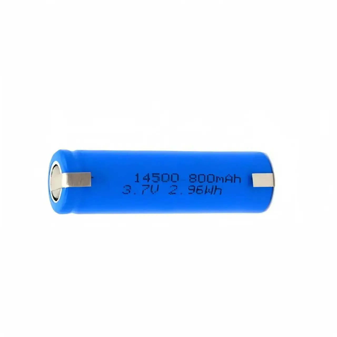 2 sztuk/partia 800 mAh 3,7 V bateria litowa z niklowaną płytką 14500 akumulator do golarki trymer