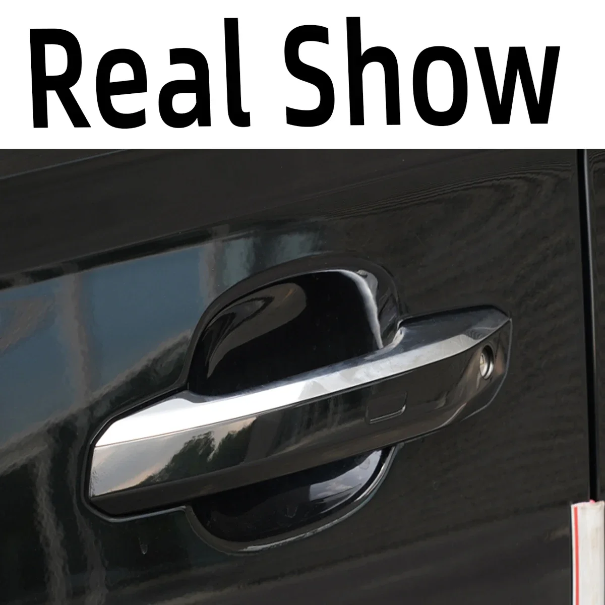 x1/x2/x4 Exterior Door Handle Chrome Cover Trim For Audi A4 B9 8W