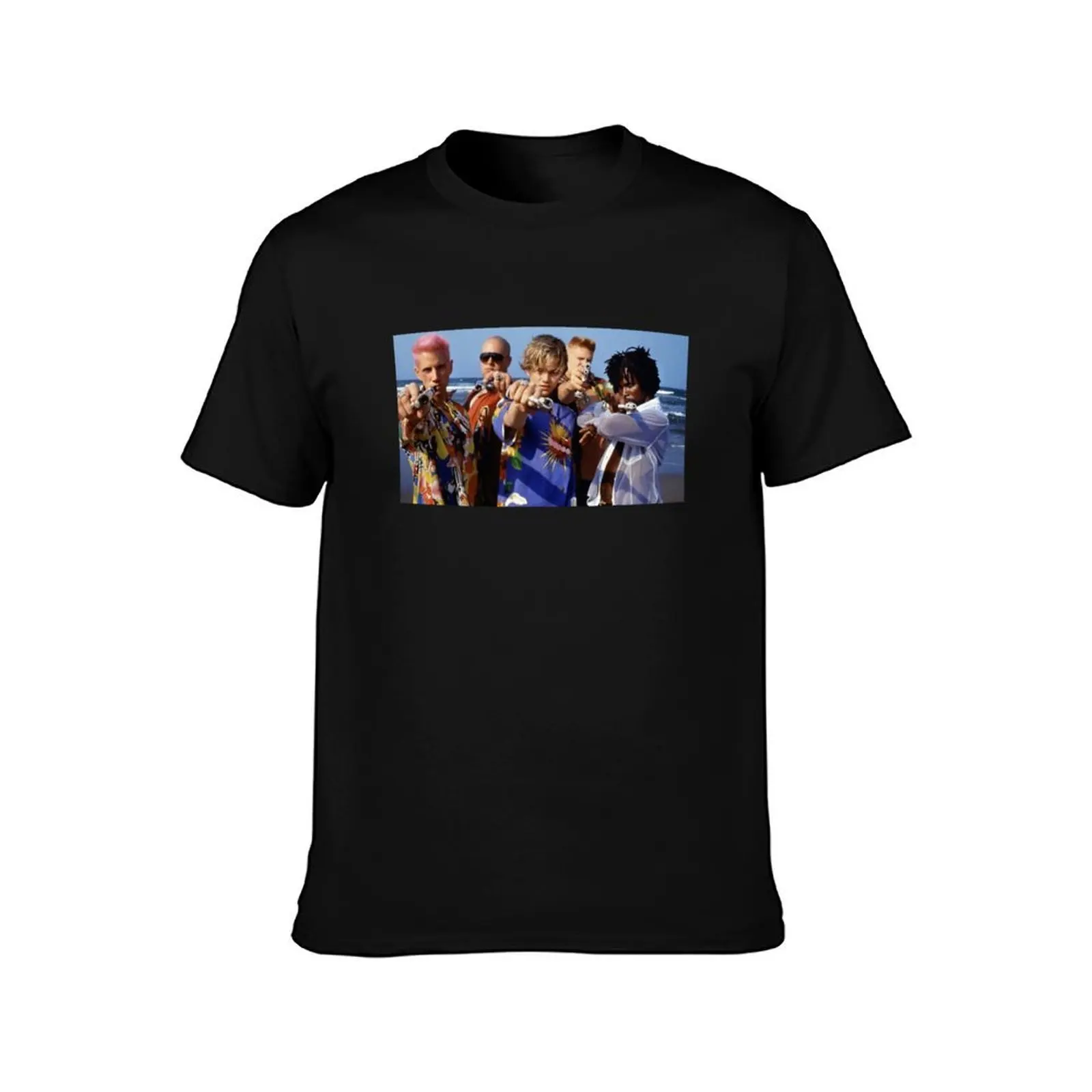 Romeo Plus Juliet - The Gang T-Shirt, Summer Casual Cotton Tee, Oversized Streetwear Tops, Vintage Graphic Print, 100% Cotton