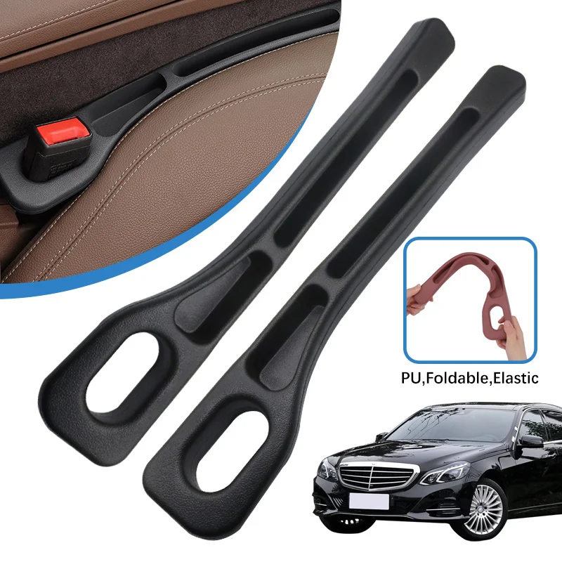 

2X Car Seat Gap Filler Between Seats Console Organizer Seat Crevice Storage Box Bag Interior Decoration For vw Auto Accessories