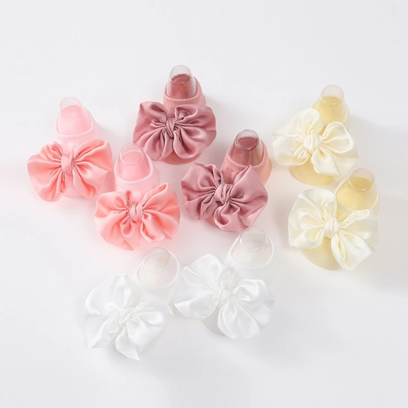 New Baby Sweet Girl Princess Headbands Socks Set Lace Flower Newborn Baby Headbands Bow Elasitc Hair Bands Hair Accessories