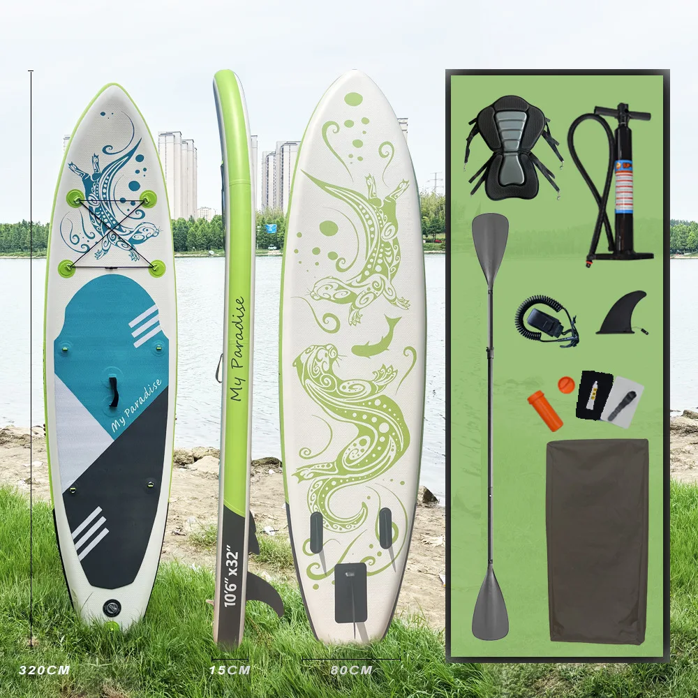Surfboard Paddle Board Sea Pulp Boat Inflatable Rowing Board Windsurfing Professional SUP Rafting Board Beginner Wakeboard