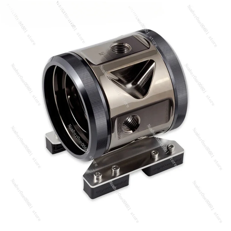 

For AquaComputer ULTITOP DUAL D5 Pump Cover Nickel Plated Copper Water Cooling Pump Cover Armor