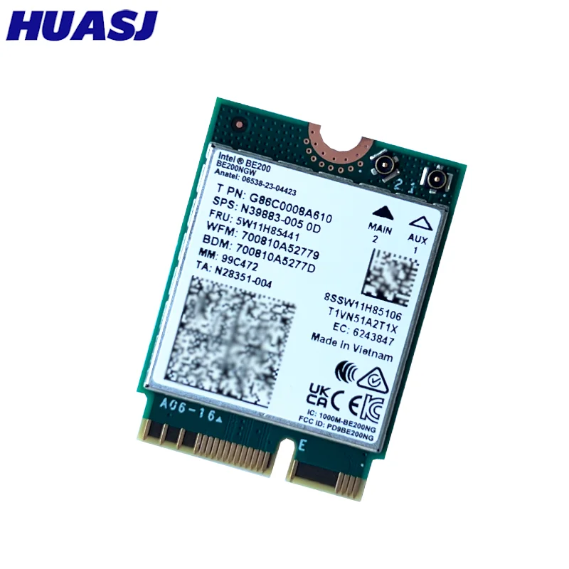Intel BE200 – Adaptador WiFi 7 M.2 con Bluetooth 5.4 Tri-Band - imagen 3