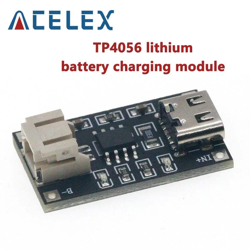 MICRO USB TP4056 3.7V Li-ion Battery 1A Charging Module with Overvoltage and Overdischarge Protection PH2.0