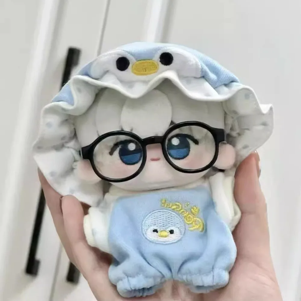 

1 set Penguin Baby 10cm Cotton Doll Clothes Baby Bottle Outfit Cotton Doll's Clothes Set Mini Cute 10cm Doll Clothes